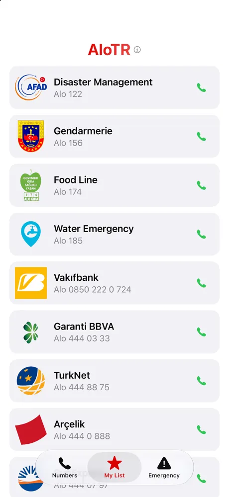 My List, the lines you saved